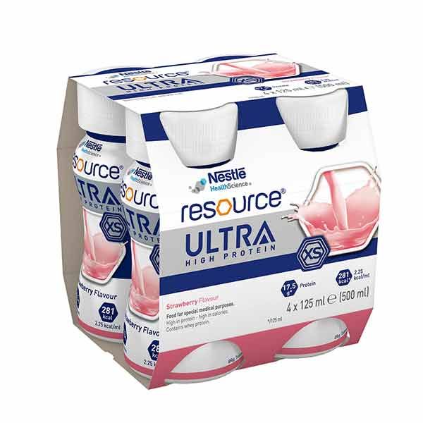 Resource Ultra Strawberry 125ml Pkt 4 – BrightSky